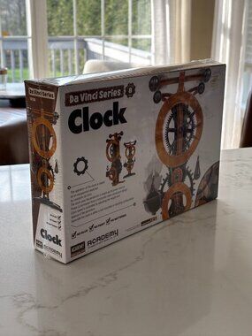 Da Vinci Series Clock Model Kit – Academy Mechanical Pendulum Clock Build Kit